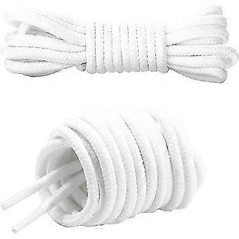 Round Shoelaces 4mm Thick 90cm Polyester for Shoes Trainers Boots Work Sneakers Durable Replacement Laces Pair Pack