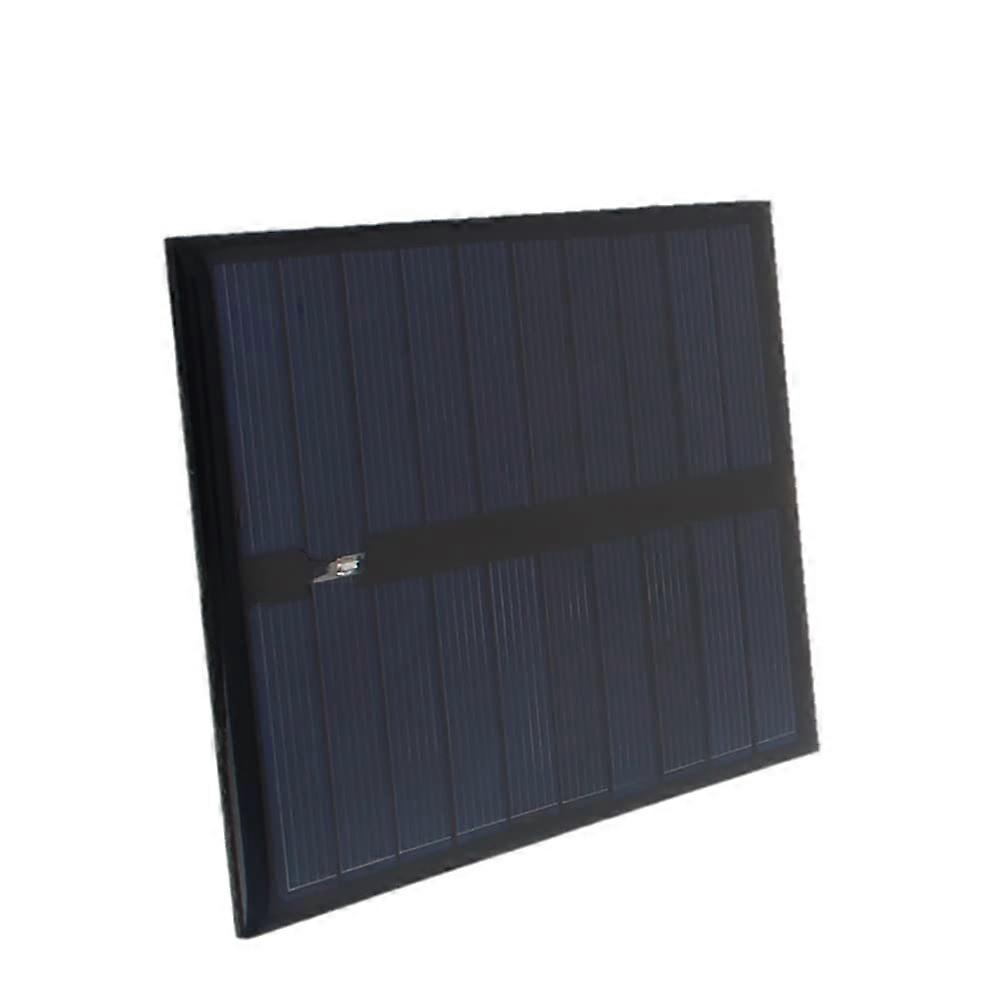 5V DIY Solar Panel 1.2W Mini Polysilicon Module for Battery Charging and Small Electronics