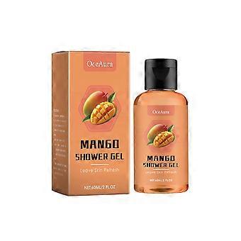 Oceaura Vitality Mango dusjsåpe Fuktighetsgivende, rensende, lysnende, oljefjernende, nærende og forfriskende dusjsåpe