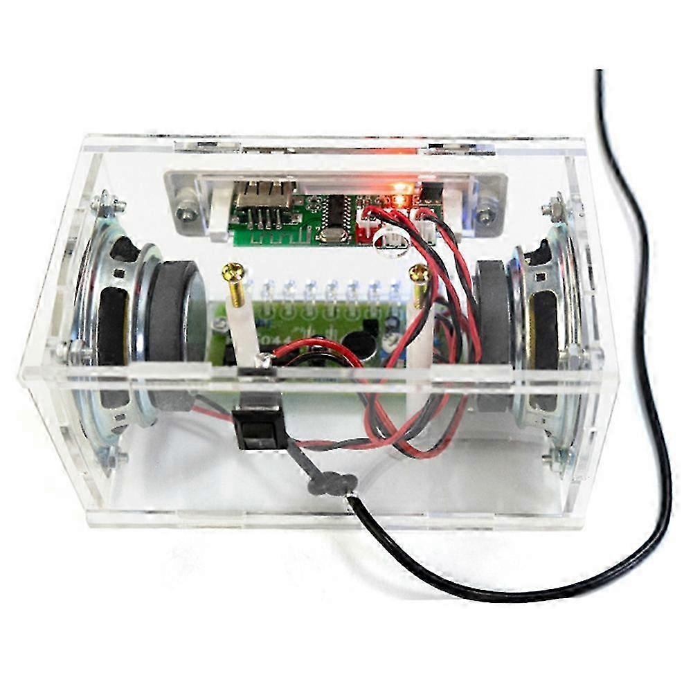 DIY Bluetooth Speaker Electronic Kit,Stereo Soldering Practice, Educational Electronics Project compatible with Students