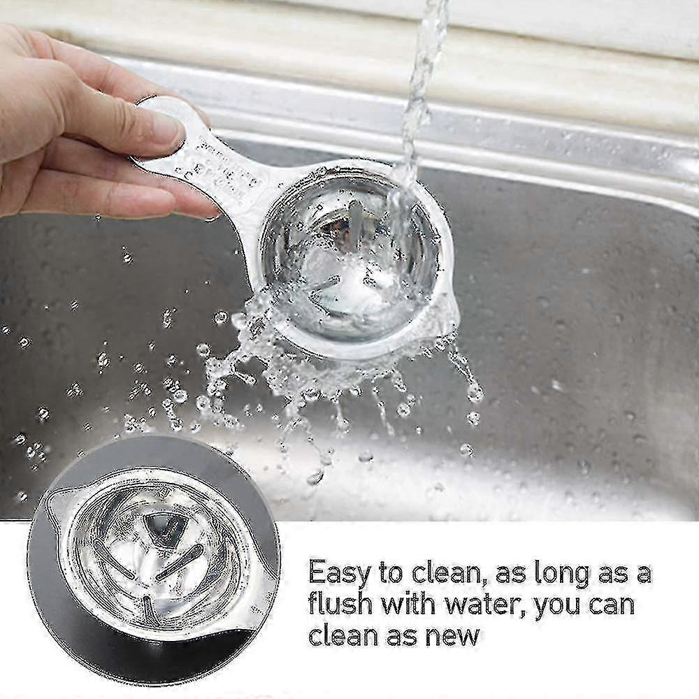 Stainless Steel Egg Strainer Spoon Filter Kitchen Baking Tools