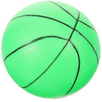 Glow in The Dark Basketball PVC Inflatable Ball for Decor Green