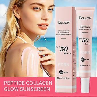 salmon collagen summer protective cream anti-wrinkle firming brighten skin tone.C1