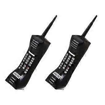 2Pcs Inflatable Phone Toys for Playing Simulation Mobile Phone Props Black