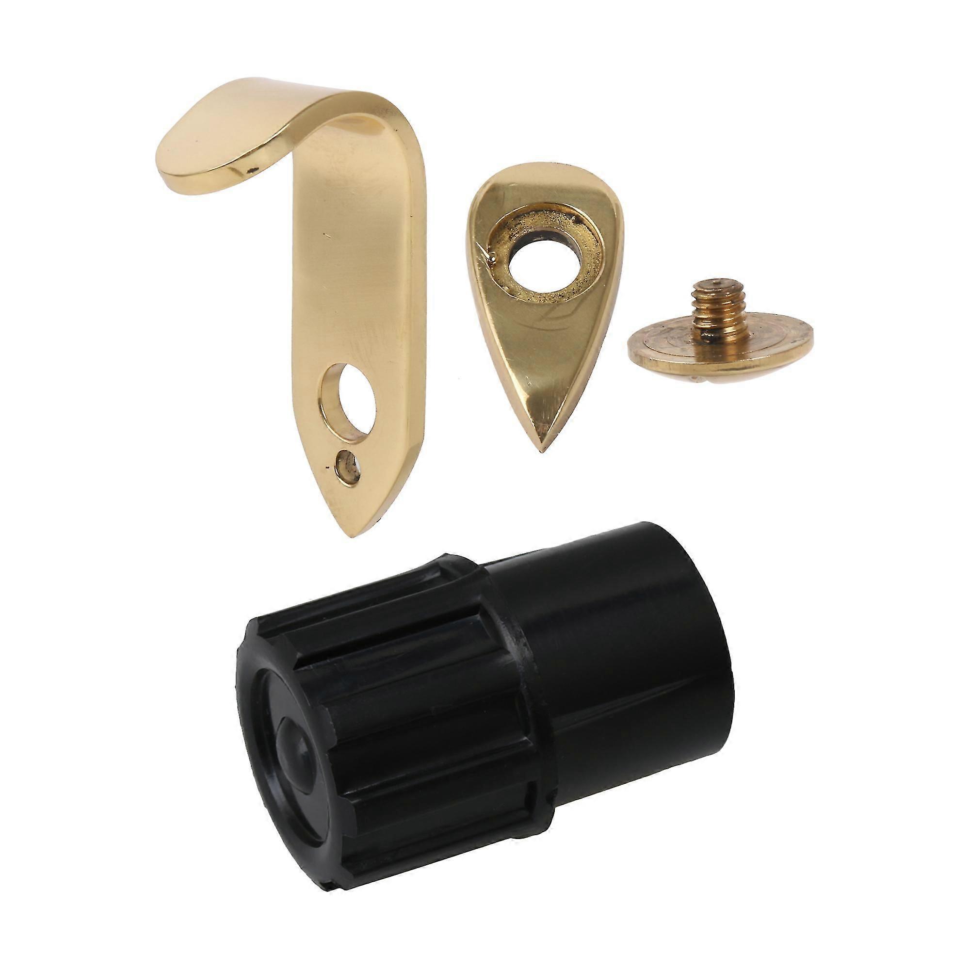 Alto Sax Neck End Plug Plastic Stopper w/ Thumb Hook Rest Support Kit