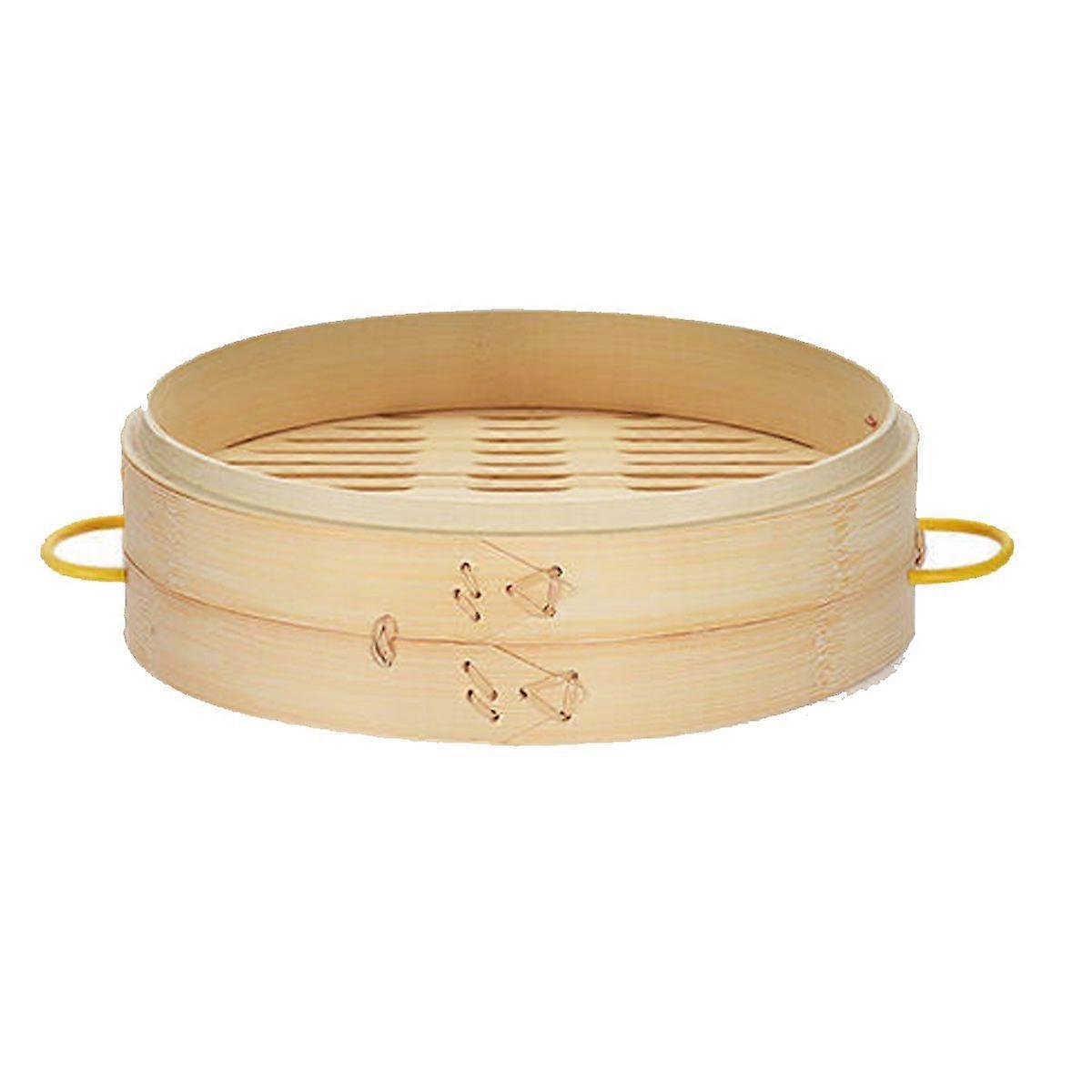 Durable Bamboo Steamer Basket Multi-functional Home Kitchen
