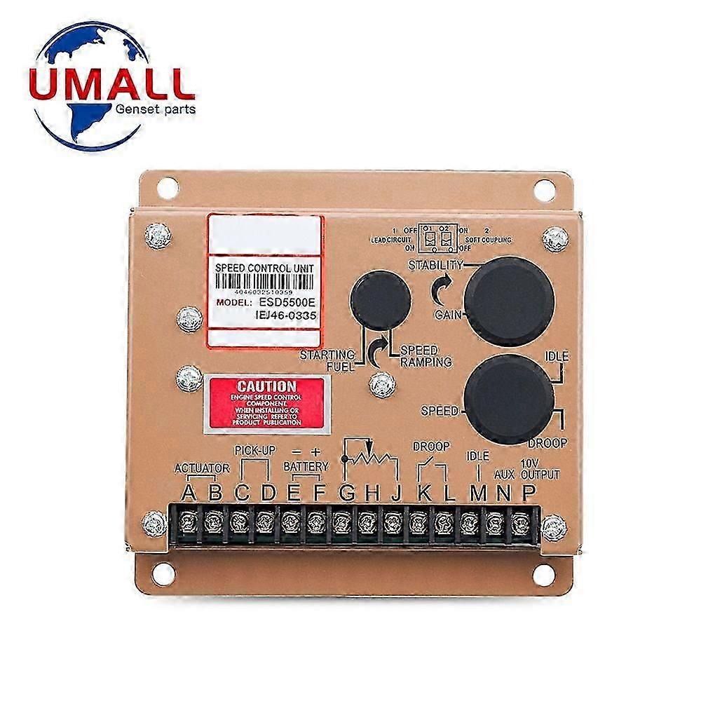 ESD5500E 5500E Electric Generator Speed Governor Controller Module, Suitable for 12V and 24V Operating Voltage