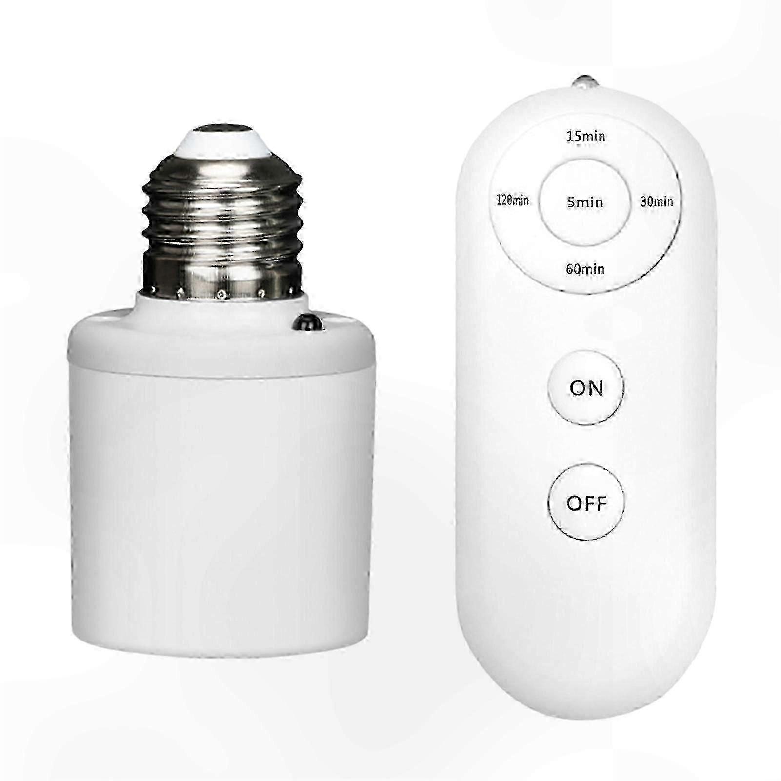 Timer-Enabled Wireless Light Socket for Effortless Home Illumination Control