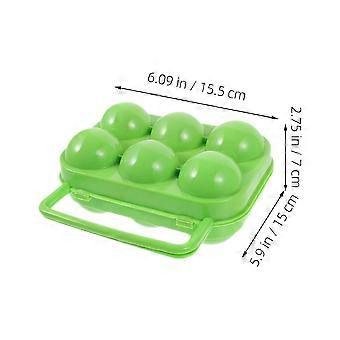Portable Camping Egg Holder for 2Pcs Shockproof Egg Carrier Box
