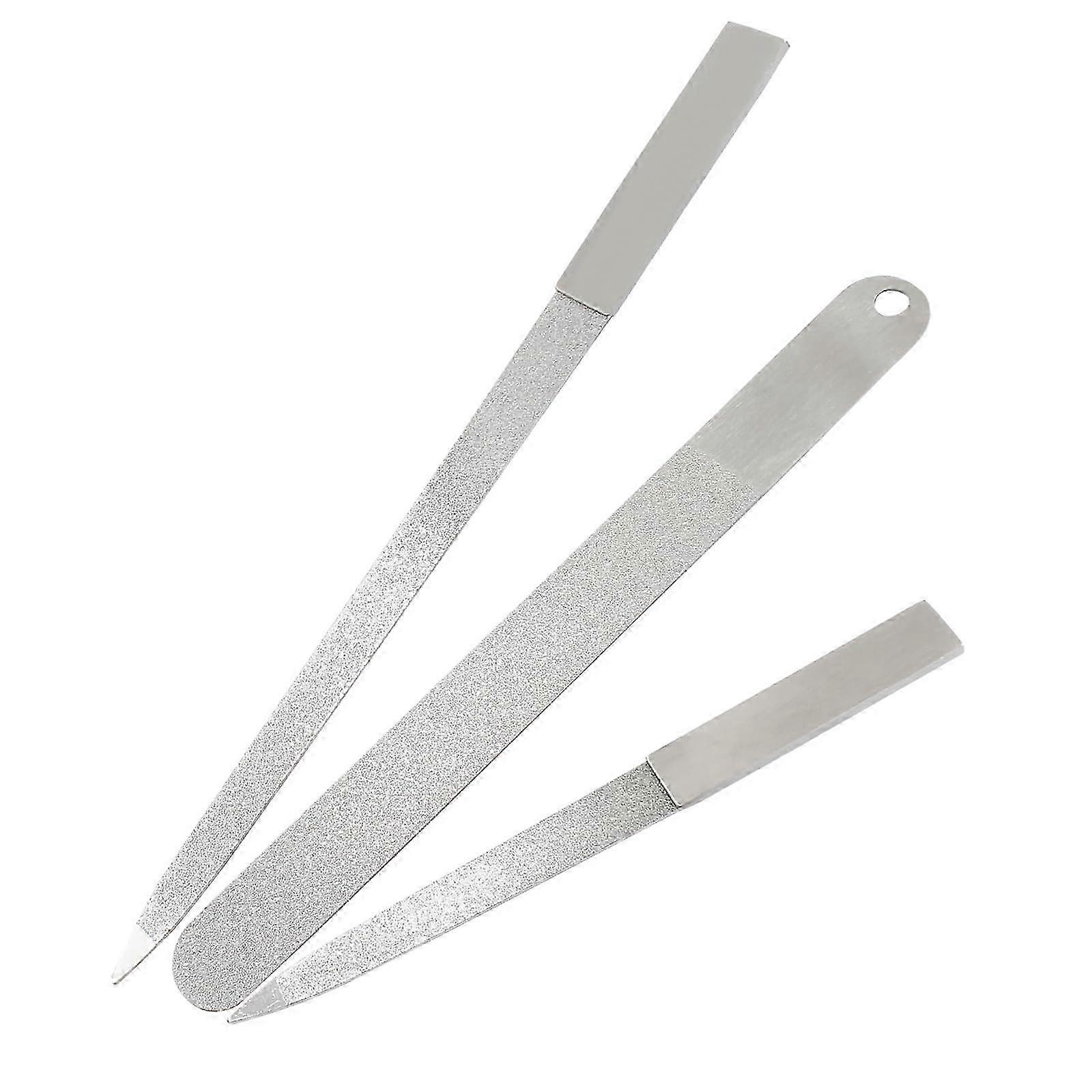 3PC DoubleSided Diamond Nail Files