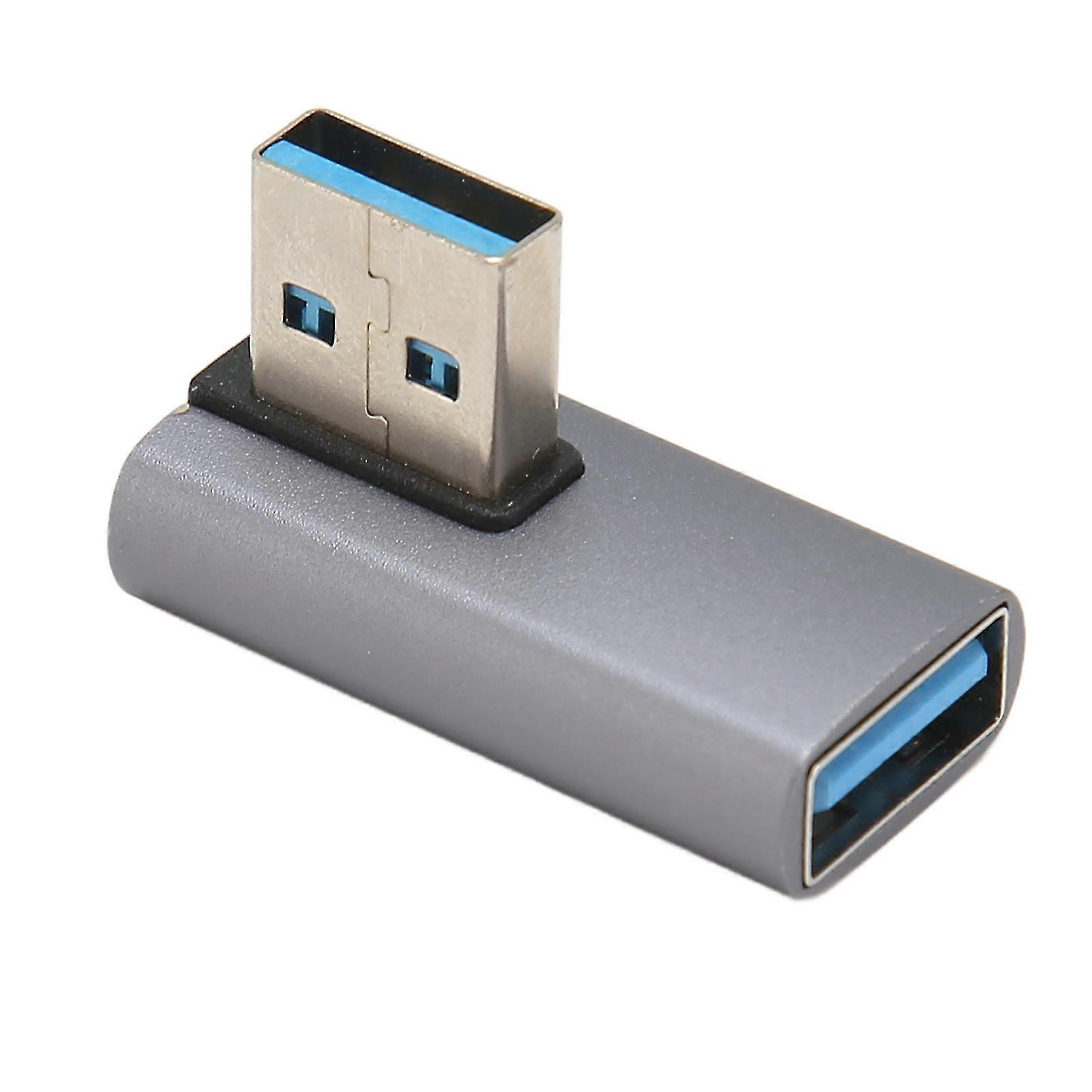 Aluminium USB 3.1 Left-Angle Adapter