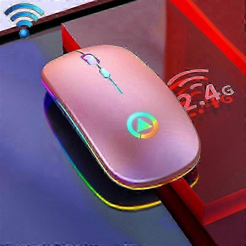 Wireless Silent Bluetooth Mouse with 2.4G and 1600DPI Precision Tracking