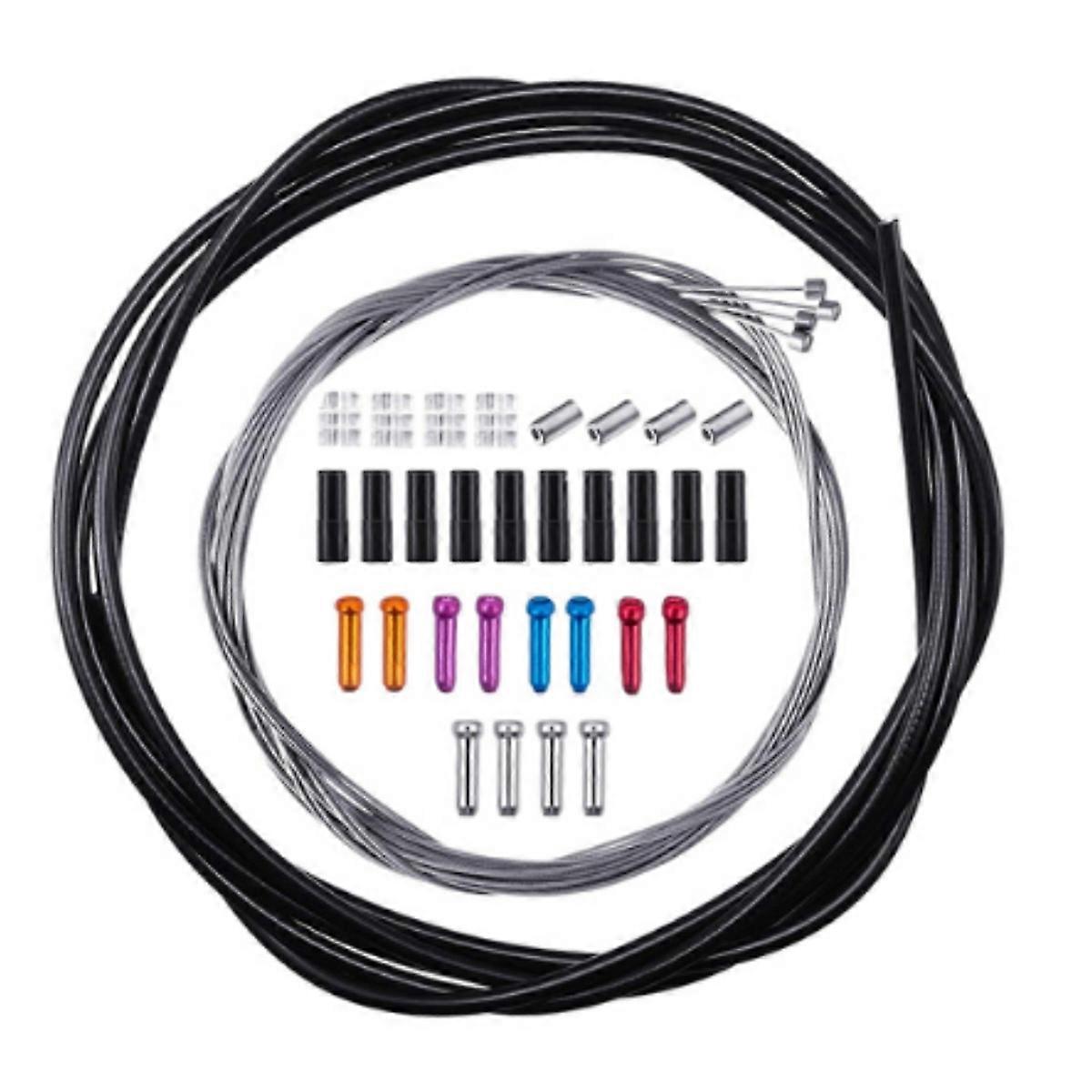 PTFE-Coated Multi-Purpose Shift Cable Kit, Wear-Resistant for MTB Maintenance