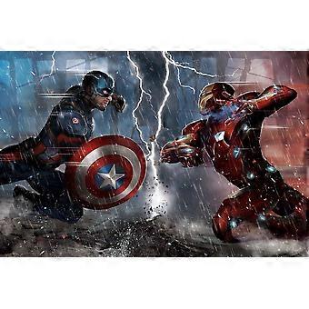 IRON MAN AVENGERS Puzzle, 1000 Teile, Modellnummer ZRB1024.