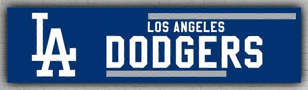 Baseball Team Dodgers Banner HF0097