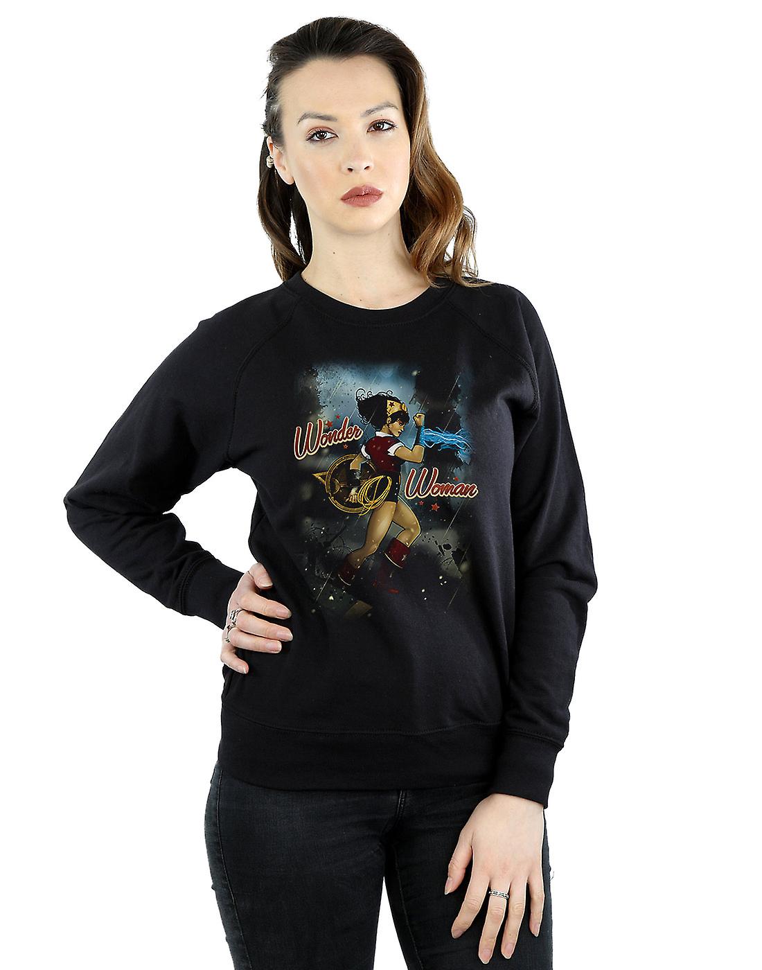 DC Comics Wonder mujer Bombshell cubierta sudadera mujer