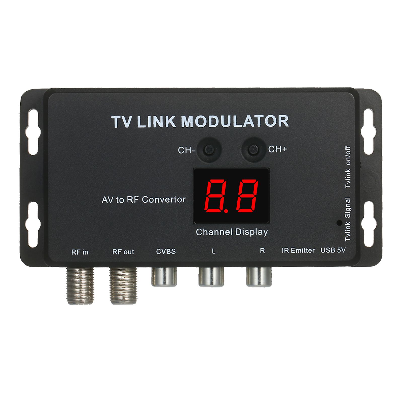 Modulator Av To Rf Convertor & Ir Extender Rf Modulator