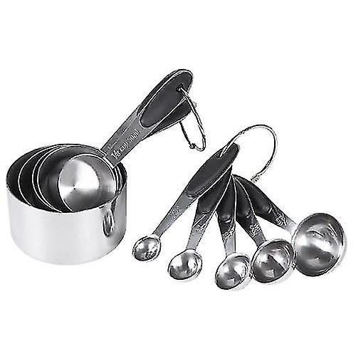 10pcs Stainless Measuring Spoons