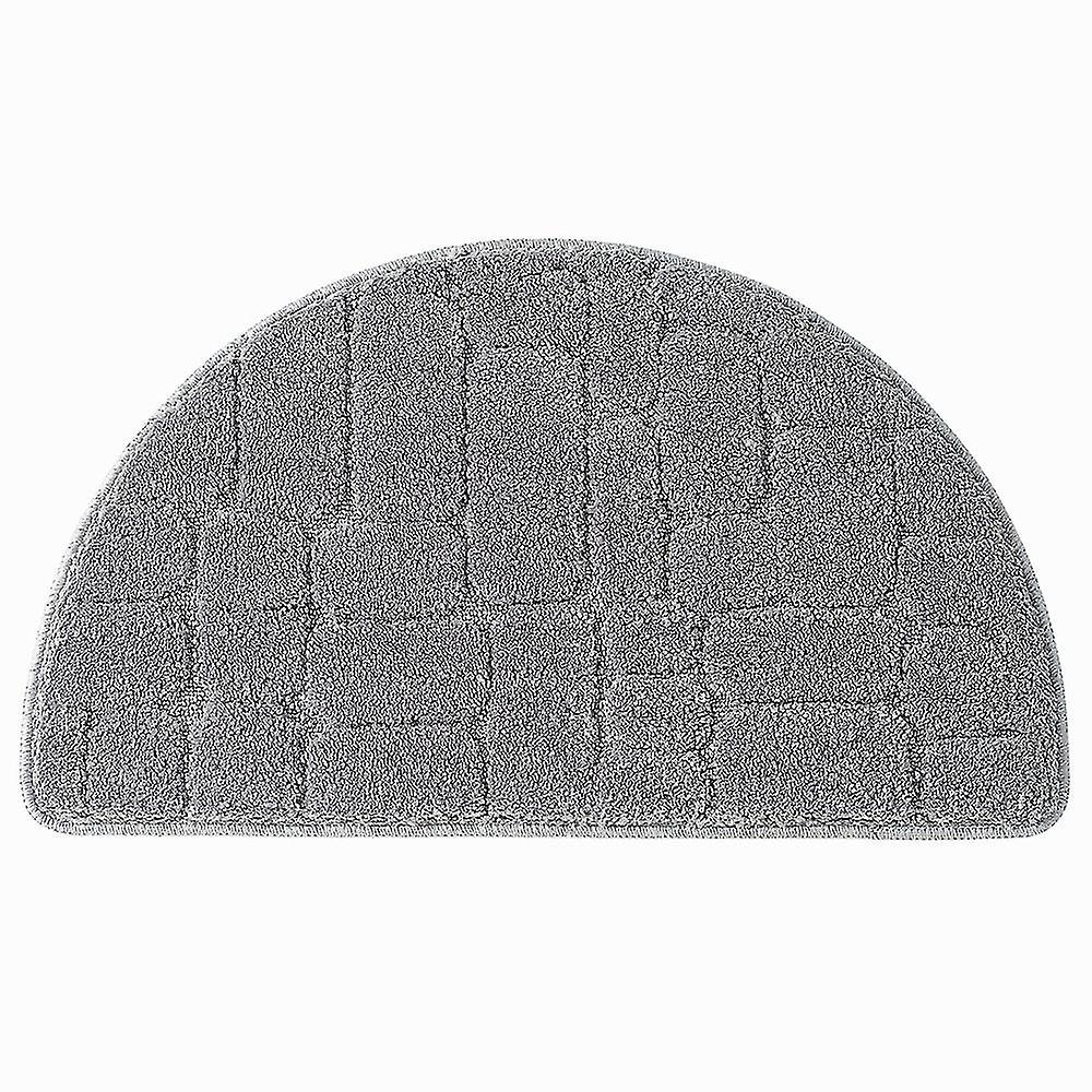 Bathroom Mat Non Slip Absorb Water Soft Carpets (40x68cm,grey)