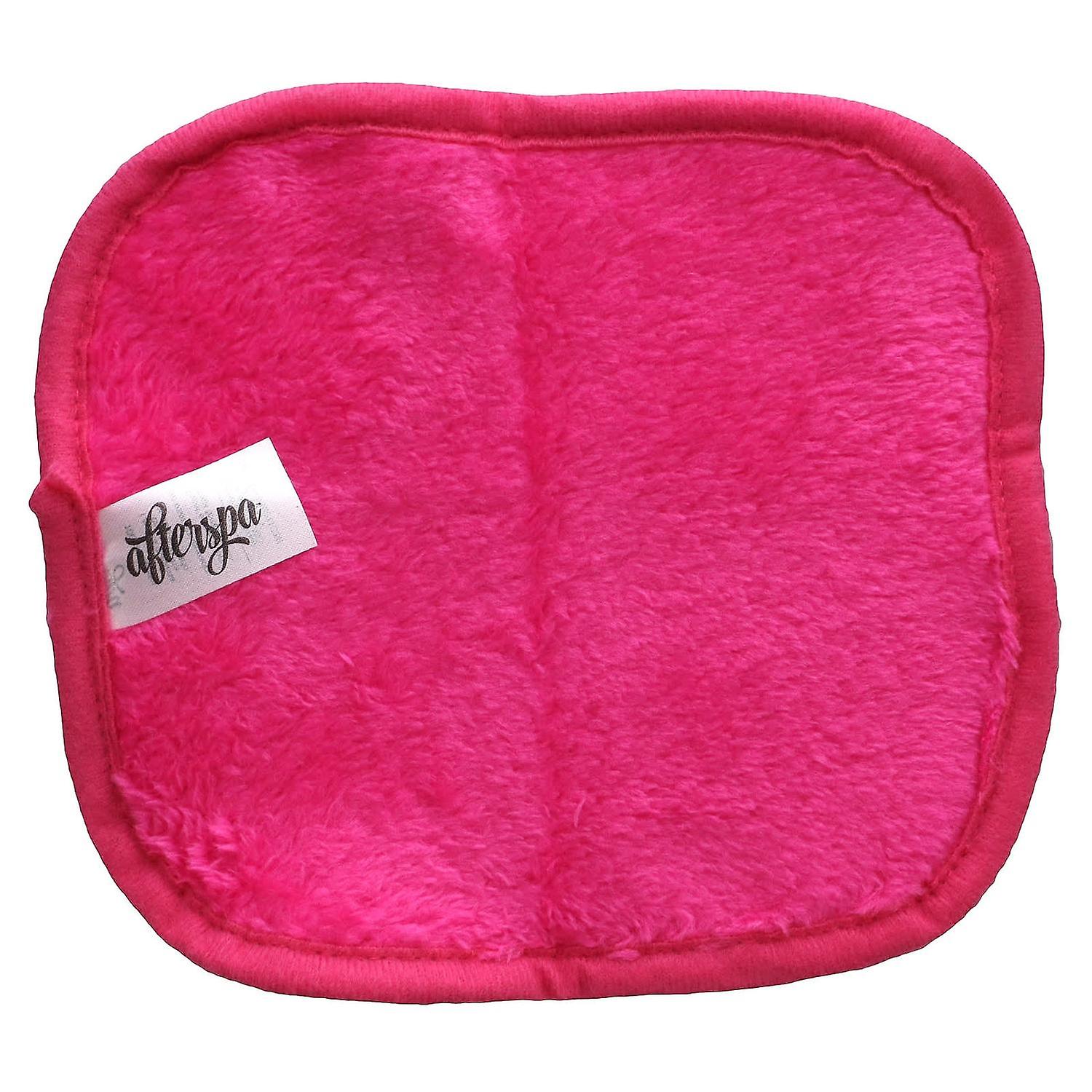 AfterSpa, Amazing Makeup Remover, Reusable Cloth, Mini, Pink, 1 Cloth