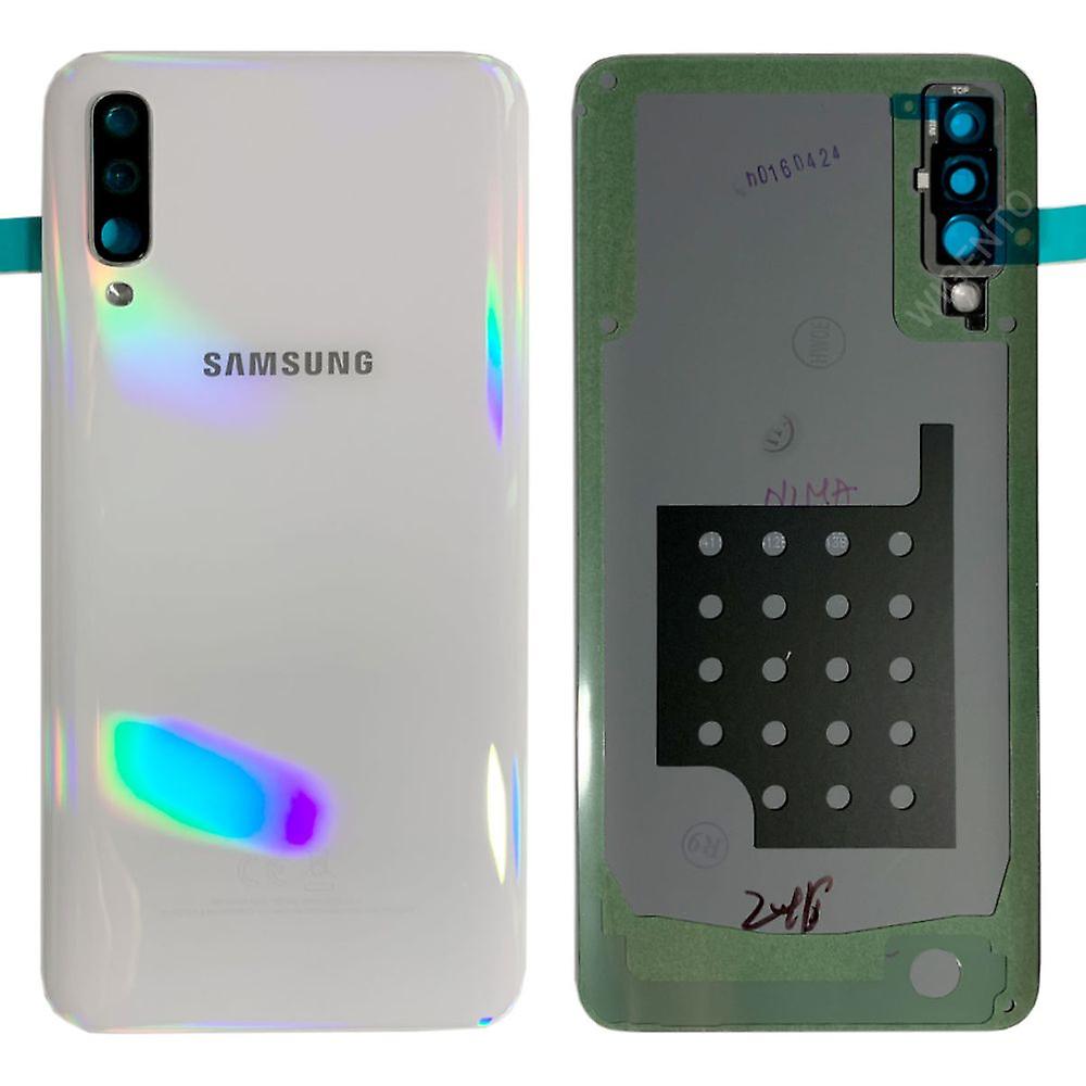 Samsung GH82-19229B battery lid lid for Galaxy A50 A505F + adhesive pad White New