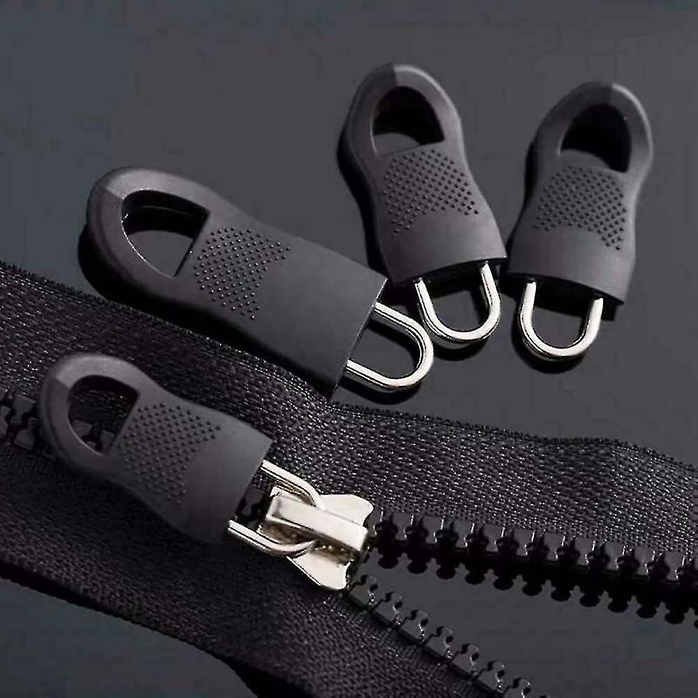 Universal Detachable Zipper Puller Set Clothes Bag Repair Kit Zip Up Pull Slider