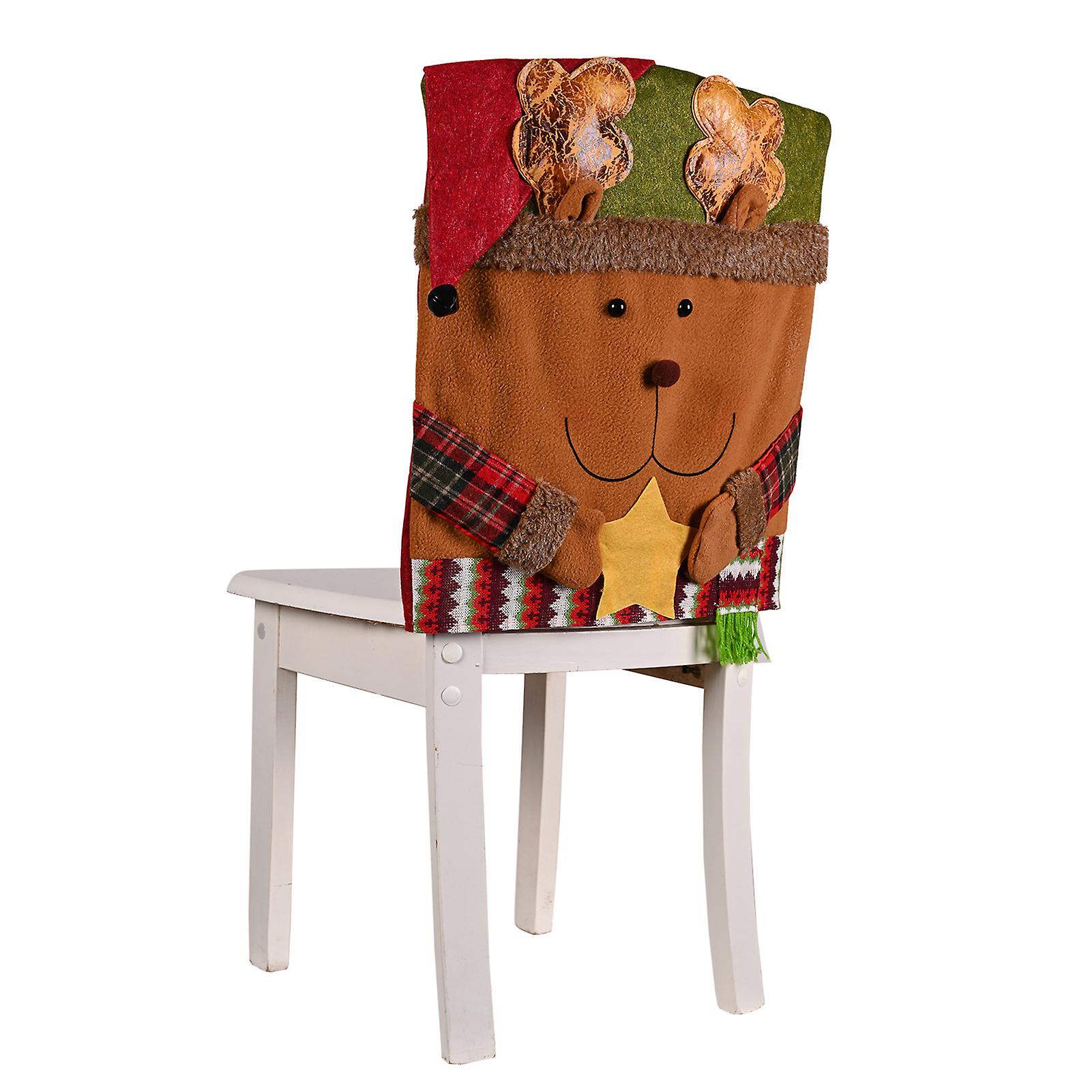 Christmas Back Chair Covers Soft Com