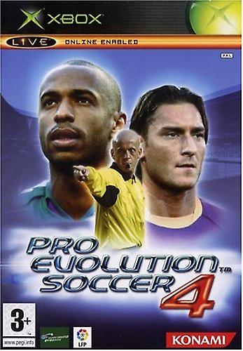 Pro Evolution Soccer 4 - Xbox - PAL - Nytt och förseglat
