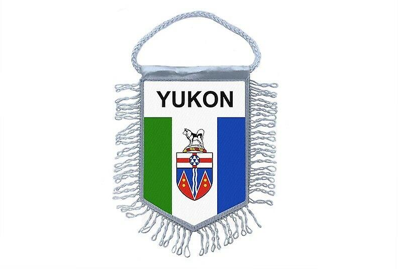 Pennant Mini σημαία χώρα αυτοκίνητο διακόσμηση κράτη περιοχή Καναδάς Yukon