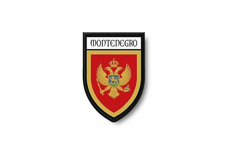 Patch Ecusson Termocollant Bord Brode Flag Prints Montenegro Montenegrin