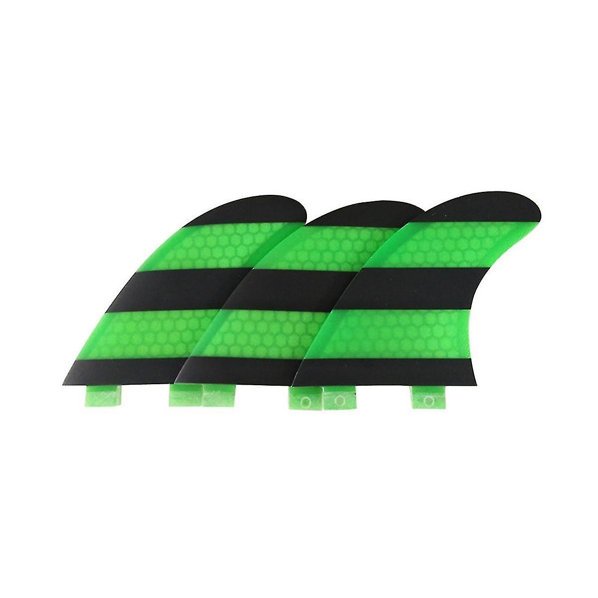Surf Honeycomb Fin Surfboard Fin Stripe Fibreglass Fins Surfboard Accessories Tail Rudder Surfboard