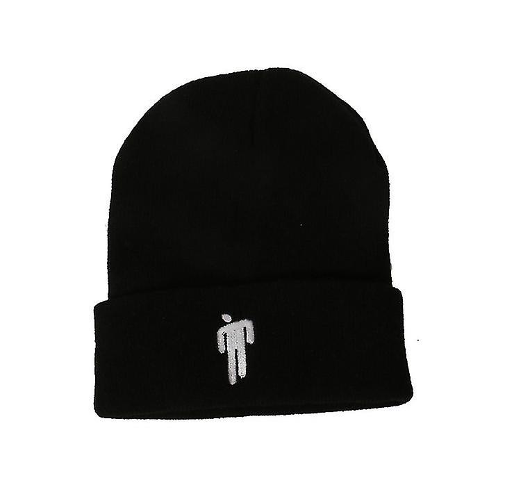 Black Suitable For Autumn And Winter Knitted Hats, Hip Hop Hats, Woolen Hats, European And American Men Az13715