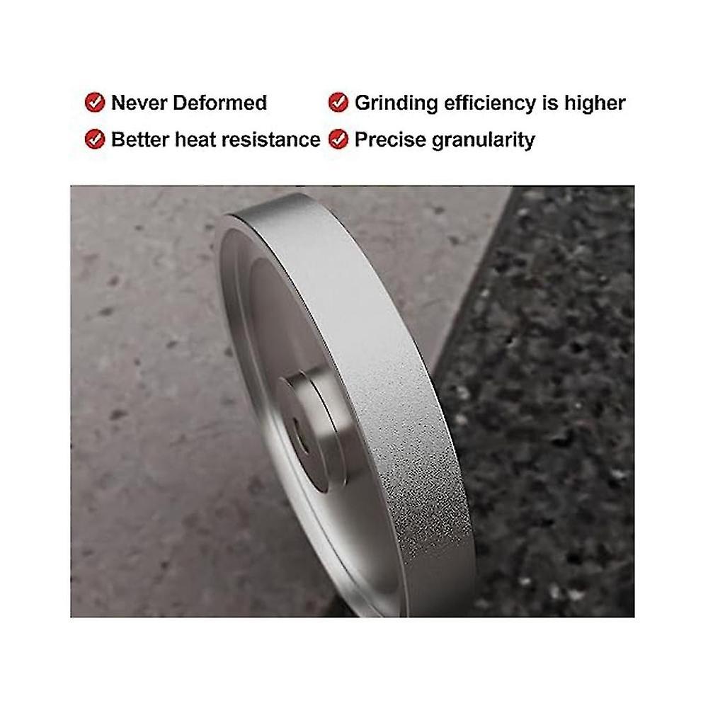 8 Inch CBN Grinding Wheel For Sharpening Tools - 320 Grit, 1" Wide, 5/8" Arbor For Bench Grinders