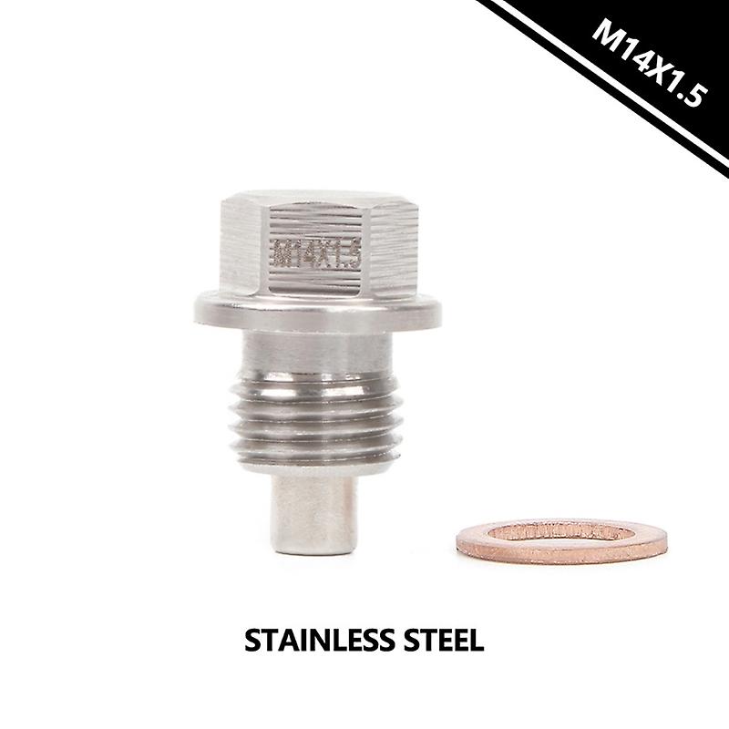 M12x1.5 M14x1.5 M14x1.25 Magnetisk oljetappeplugg Neo-magneter Sump mutter avløpsbolt