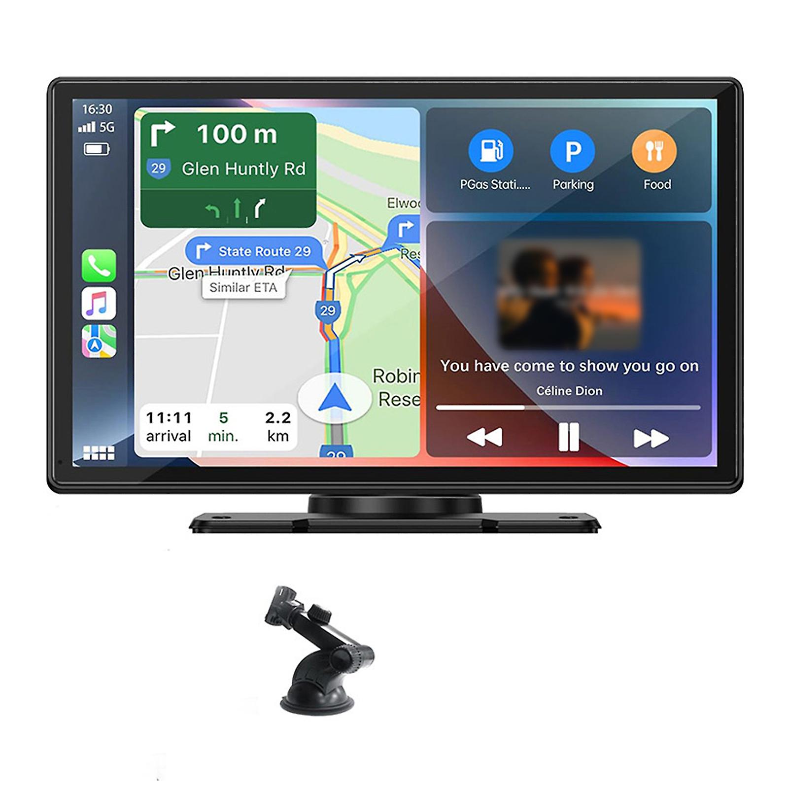 9-inch Car Display Support Carplays Connecting Multi-Purpose Stable Car Navigation Tool for Automotive Car