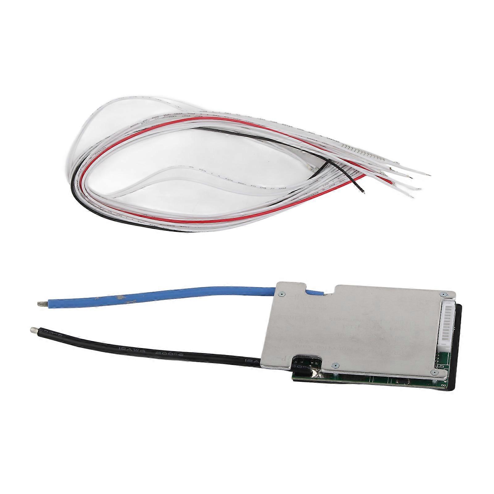 Battery Protection Board BMS PCB for Ternary Lithium Cell Pack Same Mouth Balance 13S 48V30A(10A Charging)