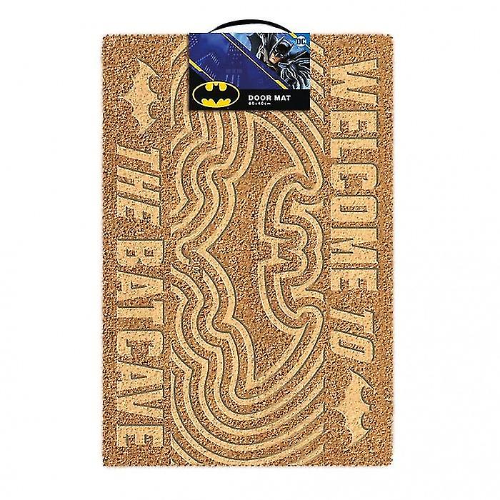 Batman Welcome To The Batcave Embossed Door Mat