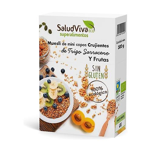 Mini muesli crunchy buckwheat flakes and fruit 300 g