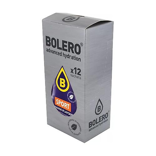 Orange sport powder drink (hydration) 12 packets (Orange)