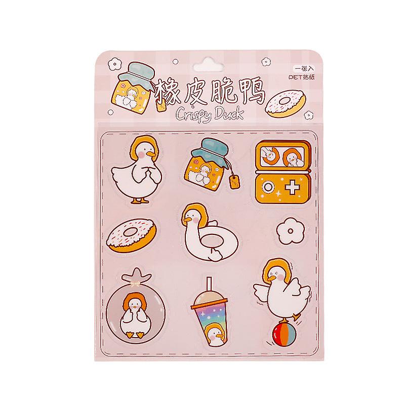1Pcs Sticker Pack Cute Handbook Journal Pet Material Color Diy