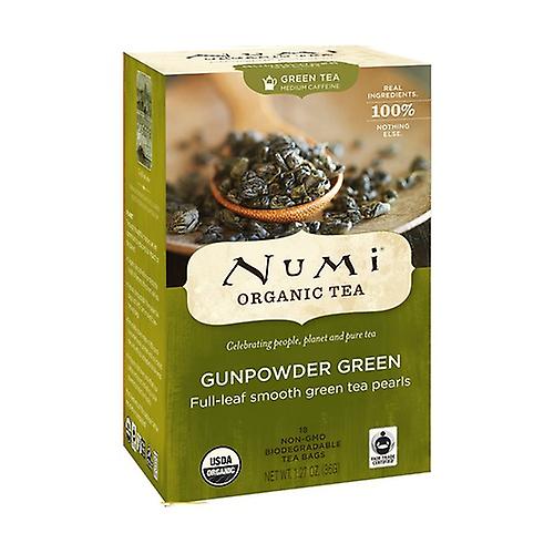 Gunpowder bio green tea 18 infusion bags