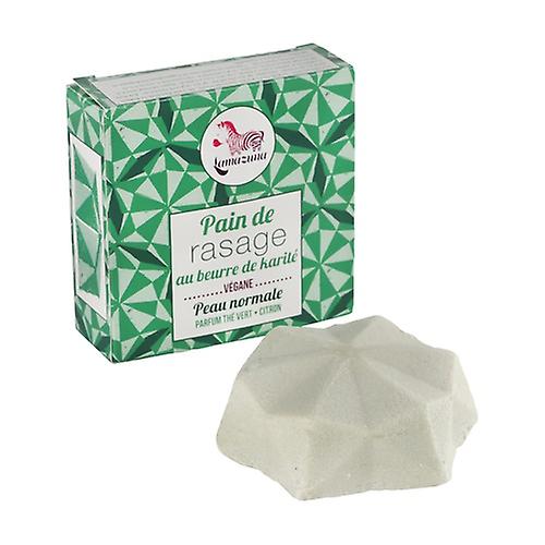Solid shaving soap - lemon green tea 55 g (Green Tea - Citrus)