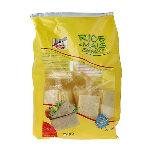 Rice and corn sandwich - Rice and corn waffles w / salt (Monoporz in bag) 250 g
