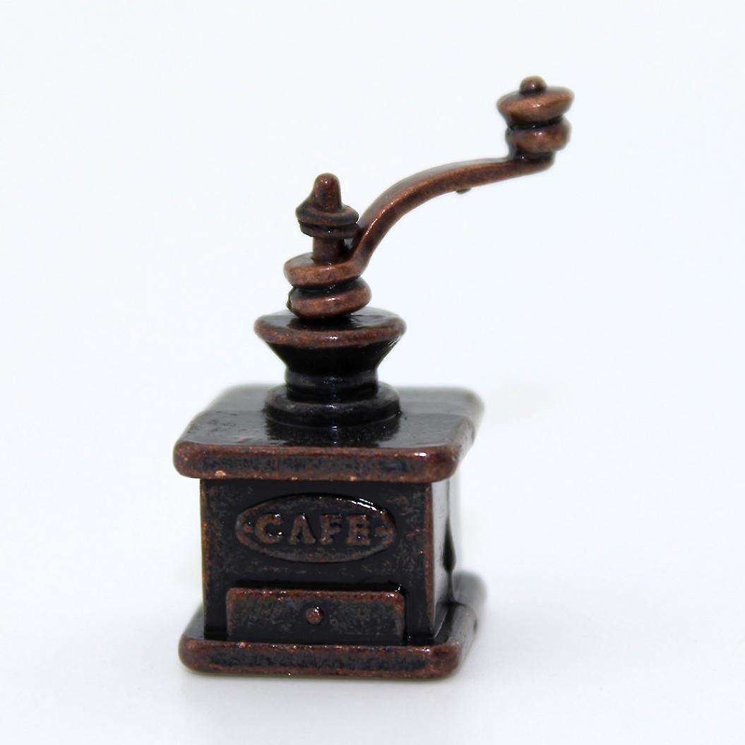 1:12 1:6 Miniature Coffee Bean Grinding Machine Simulation Model Dollhouse Decor