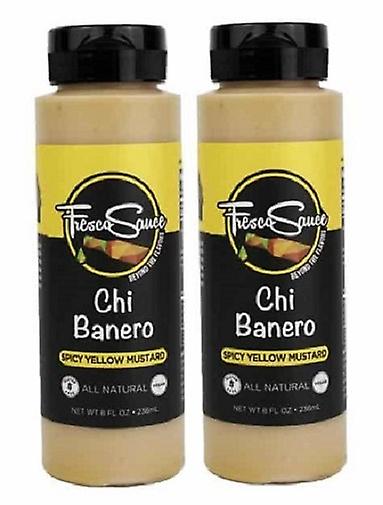 Fresco Sauce Chi Banero Moutarde Jaune Épicée Paquet de 2
