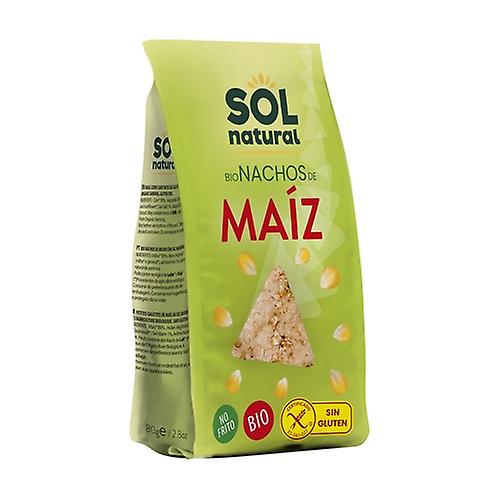 Bio gluten-free non-fried corn nachos 80 g