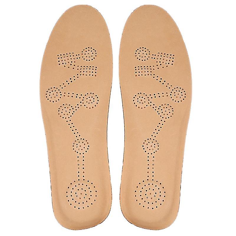 1pair Magnet Insoles For Athletes Men