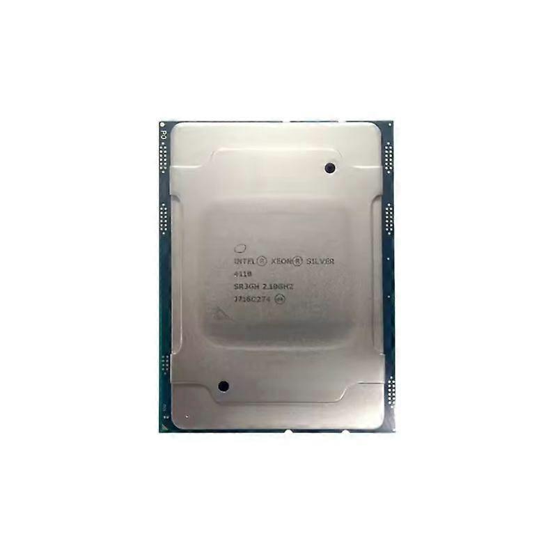 Xeon Silver 4110 CPU - Socket 3647 8 Cores 16 Threads 2.1 GHz 11MB L3 Cache 85W TDP.