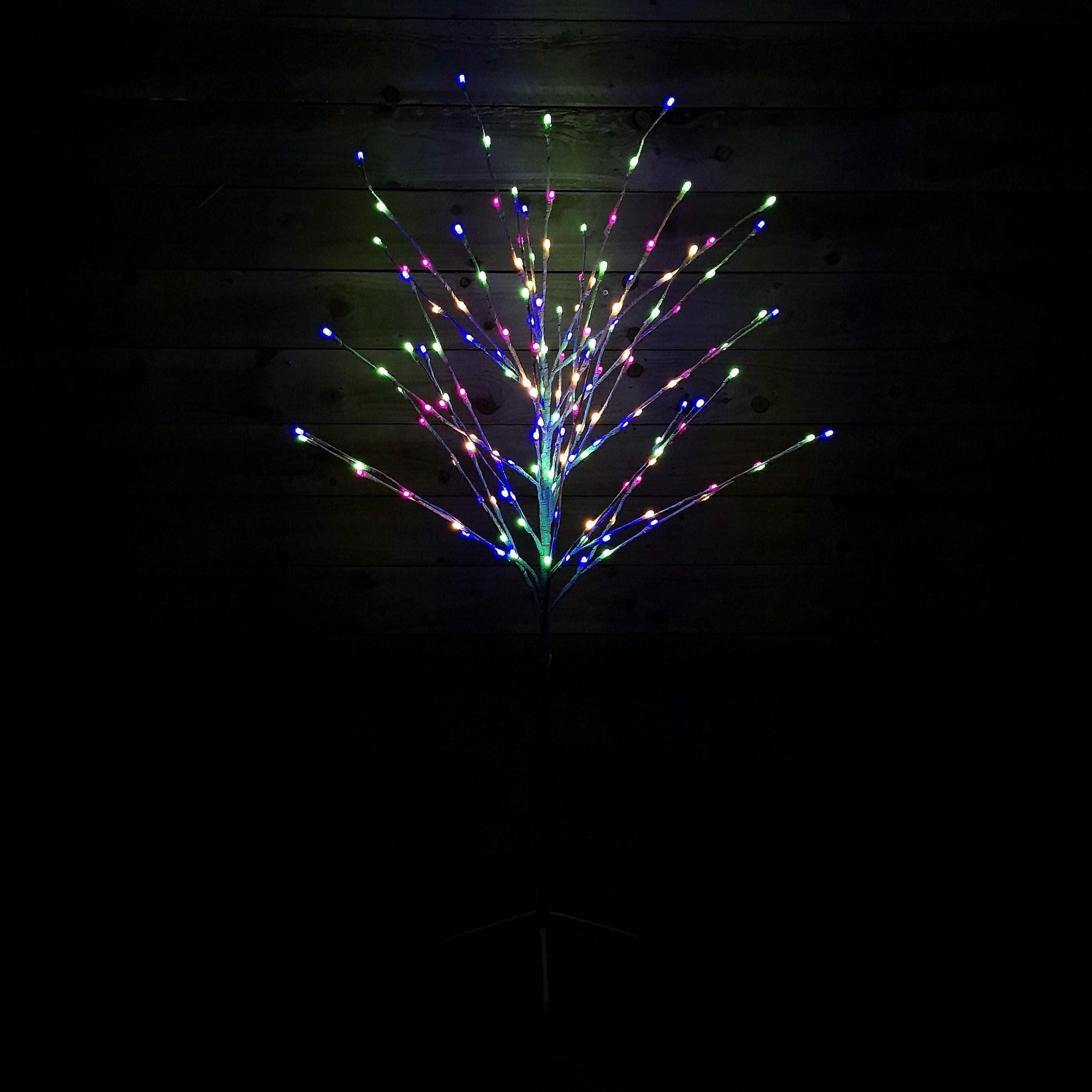 480 Led (6.2m) Premier Cluster Christmas Tree Lights With Timer - Cool & Warm White