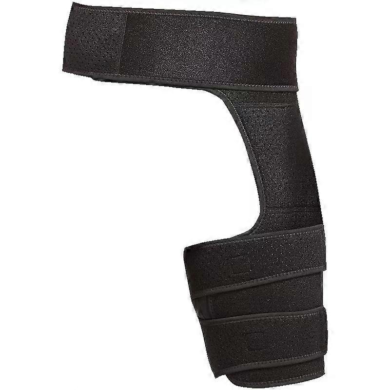 (black)Adjustable Support for Hip, Hip, Hamstring, Thigh and Sciatic Nerve Pain